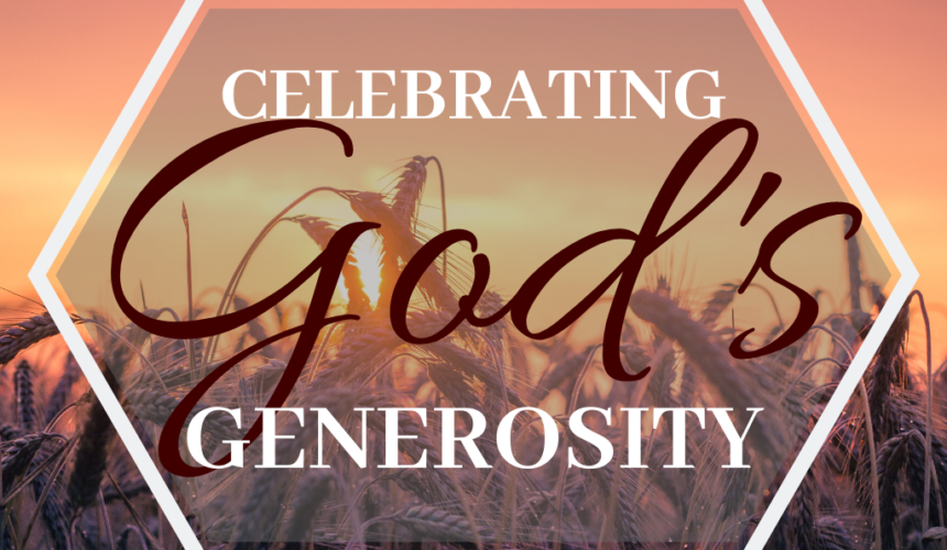 Celebrating God’s Generosity – Audrey Landers