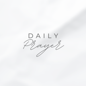 A simple model for daily prayer